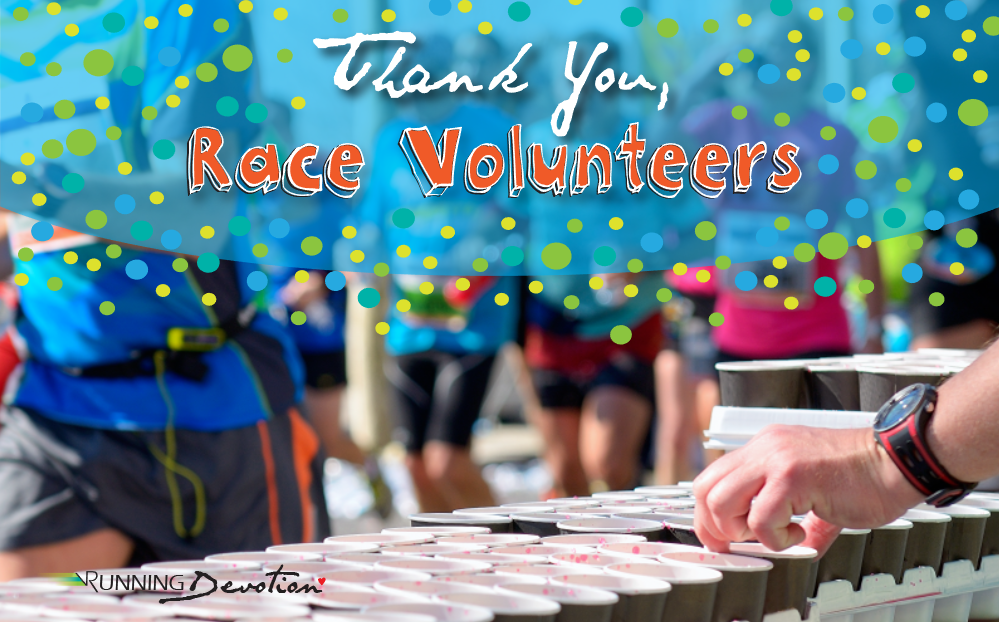 Thank You, Race Volunteers